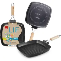 Ibili Lif Grill 20 Cm Argenté