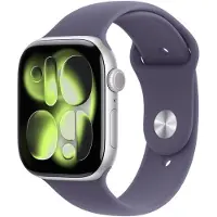 Apple Watch Series 11 OLED 46 mm Numérique 416 x 496 pixels Écran tactile 5G Argent Wifi GPS (satellite)