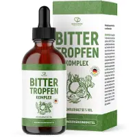 Green Nutrition Gouttes amères - substances amères naturelles issues de plus de 20 herbes et racines - 1x