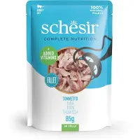 Schesir 6x85g Thon Complete Nutrition en gelée nourriture humide pour chats