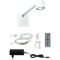 Paulmann Eclairage Tableau Kit Démarrage Adelia 4,5w 420lm 2700k Gradable Alu Brossé 24v