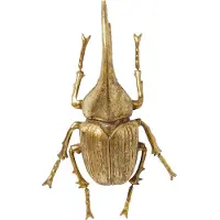 Kare design Déco murale Herkules Beetle dorée