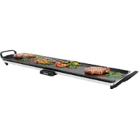 Smartwares Tristar Slim XL BP-2669 Plaque grillade électrique noire (BP-2669)