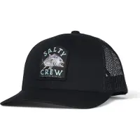 Salty Crew Ulua Retro Trucker Cap Noir