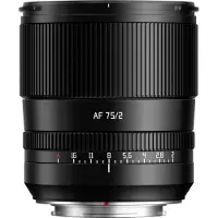 TTArtisan AF 75mm f/2.0 Fuji X-Mount Black (Fujifilm X, APS-C / DX, Plein format), Objectif, Noir