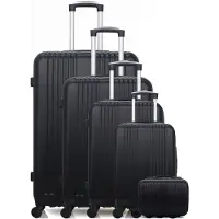 Hero - Set de 5 Valises LIPARI-U 75 cm 4 Roues