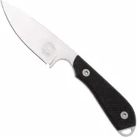 White River Knives M1 Backpacker Pro WRM1-TBL-MAG, Stonewashed CPM MagnaCut, Black G10, couteau fixe