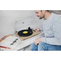 Lenco Platine Vinyle tourne disque 33,45 tr/min beige