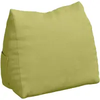 vidaXL Coussin De Dos Vert Clair 60 X 20 X 50 Cm Tissu