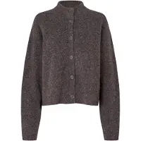 Second female Cardigan 'Menta' chocolat