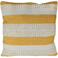 Soleil D Ocre Coussins DELHI - Jaune - 45x45 cm