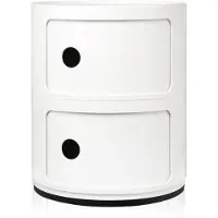 Kartell Componibili Classic Unité de Rangement White | 2 doors
