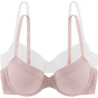 Dorina Soutien-gorge 'Louise' rose pastel / blanc