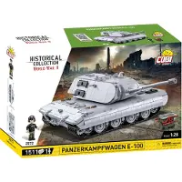 COBI Maquette - - 2572 - Panzerkampfwagen E-100 - Blanc - Pour Enfants À Partir De 6 Ans
