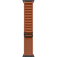 Apple Bracelet Alpine Loop Watch | 44/45/46/49 mm - Taille S - Terracotta / Black Titanium