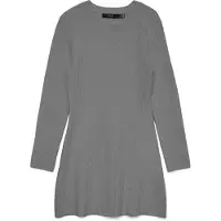 Vero Moda Robes en maille 'VMJosanna' gris chiné