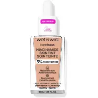 wet n wild Bare Focus Niacinamide Skin Tint fond de teint léger hydratant teinte Light Medium (Cool) 32 ml