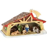 Villeroy & Boch Christmas Toy's kerststal waxinelichthouder 15 cm