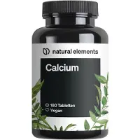 Natural Elements Comprimés de calcium - 180 comprimés (pour 3 mois)