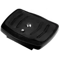 CamRock Schnellmontageplatte für das TE68 Black Stativ (Plateau à dégagement rapide), Trépied : accessoires, Noir