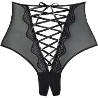 Petite fleur GOLD Ouvert noir
