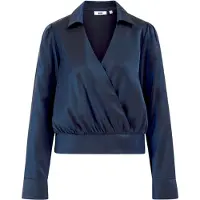 We fashion Chemisier bleu foncé