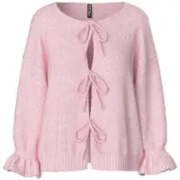 Pieces Cardigan 'PCJIMMA' rouge