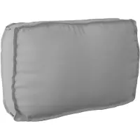 vidaXL Coussin pour dossier de palette Gris 70 x 40 x 12 cm