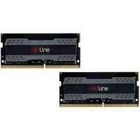 Mushkin Kit double SO-DIMM 16 Go DDR4-3200 (2x 8 Go) (noir, MRA4S320NNF8GX2, Redline, INTEL XMP)