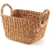 Compactor Panier de rangement en jacinthe d'eau Caracas taille M