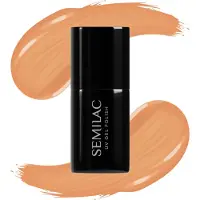 Semilac UV Hybrid Pastel Neons vernis à ongles gel lampe UV/LED teinte 600 Apricot Crush 7 ml