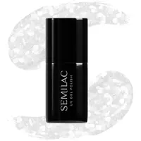 Semilac UV Hybrid Crushed_ICE vernis à ongles gel lampe UV/LED teinte 490 Ice Crushed 7 ml