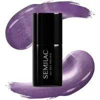 Semilac UV Hybrid Gloss GALA vernis à ongles gel lampe UV/LED teinte 664 Lilac Gloss 7 ml