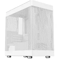 ITek PROMESH Boîtier PC Mini Tour Blanc micro ATX Mini-ITX Airflow Optimisé