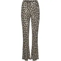 Noisy May Pantalon 'NMPasa' beige / marron / noir / blanc