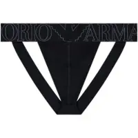 Emporio Armani Megalogo Jockstrap Noir S Homme