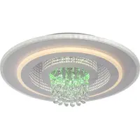 JUST LIGHT Plafonnier LED 14518-16, 24 W, 2800 lm, CCT, RGB, IP20, blanc