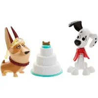 Mattel 101 Dalmatiens - 101 Dalmatiens Pack Mariage 2 Figurines - 5 Ans Et +