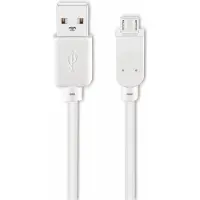 Pro goobay - Câble USB - Micro-USB de type B (M) pour USB (M) - USB 2.0 - 5 m - blanc