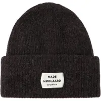 MADS NORGAARD COPENHAGEN Bonnet 'Tosca Anju' brun foncé