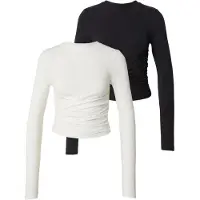 STUDIO SELECT T-shirt 'Daria' noir / blanc