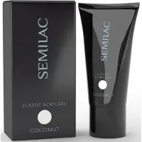 Semilac Elastic Acrylgel gel acrylique ongles teinte Coconut 30 g