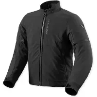 REV'IT! Revit Shade 2 H2O Veste textile imperméable pour moto, noir, L