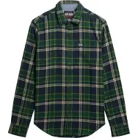 Superdry Chemise marine / jaune / vert / sapin