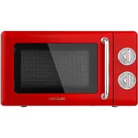 Cecotec Proclean 3010 Rétro Micro-ondes Rouge 20L / EU Plug 220V Rouge 20L