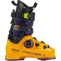 Fischer Rc4 Free Pro Mv Vac Boa Alpine Ski Boots Orange 28.5