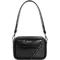Pepe Jeans Sac bandoulière ' KEYRA CROCO ' noir