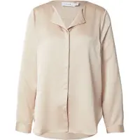 Vila Ellette Long Sleeve Shirt Beige 42 Femme