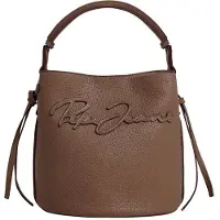 Pepe Jeans Taylor Script Handbag Marron