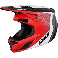 Shot Race Gear Speed Hybrid Off-road Helmet Rouge L